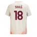 AS Roma Matias Soule #18 Borte Drakt 2024-25 Kortermet